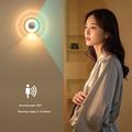 DMS-A2501 Smart vegglampe med klokke og bevegelsessensor - hvit
