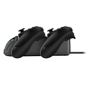 DOBE TP4-889 Ladestasjon Dual Stand Charger Base for PS4 / PS4 Slim / PS4 Pro Dualshock Controller