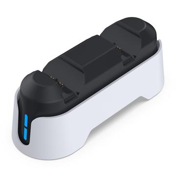 DOBE TP5-1501S for PS5 / PS5 DualSense Edge Controller Ladestativ med dobbel gamepad-ladestativ