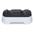 DOBE TP5-1501S for PS5 / PS5 DualSense Edge Controller Ladestativ med dobbel gamepad-ladestativ