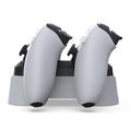 DOBE TP5-1501S for PS5 / PS5 DualSense Edge Controller Ladestativ med dobbel gamepad-ladestativ