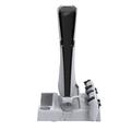 DOBE TP5-3532D Kjølestativ og ladestasjon med to kontrollere for Sony PlayStation 5 Slim/5 Pro