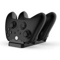 DOBE TYX-532X for Xbox Series S / X Controller Charging Dock Dual Gamepad Charging Stand med dobbel batteripakke - svart