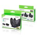 DOBE TYX-532X for Xbox Series S / X Controller Charging Dock Dual Gamepad Charging Stand med dobbel batteripakke - svart