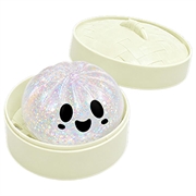 Dowmoo Halloween-dumpling-squishy stressavlastningsleketøy med dampkoker-eske