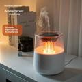 DP-160 Ultralydluftfukter med regndråpeeffekt/diffusor for eteriske oljer - 320ml - hvit