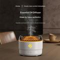 DP-167A 280ml ultralydluftfukter og diffusor for essensielle oljer - svart
