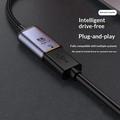 DP020 USB-C-hunn til DisplayPort 1.4-hann-adapter - 8K 60Hz