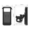 DS-MT3 Vanntett smarttelefonholder for sykkel/motorsykkel - svart