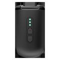 DV200 2.7K actionkamera med hattklips og app-styring - svart