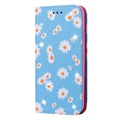 Daisy Pattern Samsung Galaxy A51 5G Lommebok-deksel - Blå