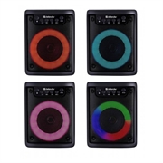 Defender Funky bærbar Bluetooth-høyttaler 10W - svart