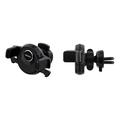 Deltaco ARM-238 Universell bilholder for luftventil - 60-88 mm - Svart