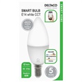 Deltaco SH-LE14W WiFi Smart LED Pære - 5W - Hvit