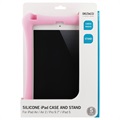 Deltaco iPad Air 2/iPad 9.7" Silikondeksel med Stativ - Rosa