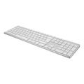 Deltaco TB-402 Bluetooth-tastatur i aluminium i full størrelse