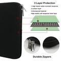 Deluxe neoprenveske til bærbar PC - 12"