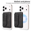 Avtakbar MagSafe-kortholder / RFID-blokkert lommebok - svart
