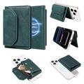 Avtakbar MagSafe-kortholder / RFID-blokkert lommebok - grønn