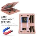 Avtakbar MagSafe-kortholder / RFID-blokkert lommebok - rosa