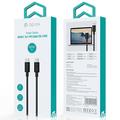 Devia EC317 Smart USB-C-kabel 1.5m - PD 100W, 5A - svart