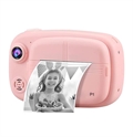 Øyeblikkelig Digitalkamera til Barn med 32GB Minnekort - Rosa