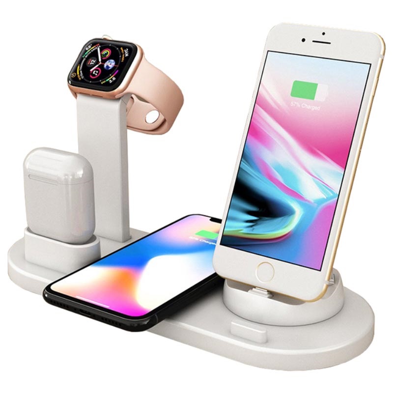 Docking-Station-with-QI-Wireless-Charger