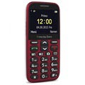 Doro Primo 366 - 0.3MP, FM Radio, Bluetooth - Rød