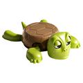 Dowmoo 3D Eyes - Morsom skilpadde-underlag - Grønn / brun