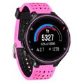 Dual-Color Garmin Forerunner 235/630/735 Silikon Sportsreim - Rosa / Svart