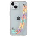 Dual-Color Series iPhone 14 Plus TPU-deksel - Fargerik Stropp