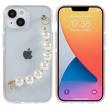 Dual-Color Series iPhone 14 Plus TPU-deksel - Perle Stropp