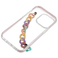 Dual-Color Series iPhone 14 Pro Max TPU-deksel - Fargerik Stropp
