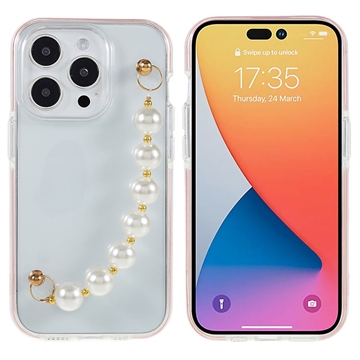 Dual-Color Series iPhone 14 Pro Max TPU-deksel - Perle Stropp