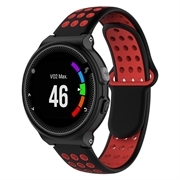 Garmin Forerunner 235/630/735 Dual-Color Silikon Sportsreim - Svart / Rød