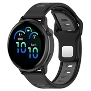Garmin Vivoactive 6 Dual-Color Silikon Sportsreim - Svart / Grå