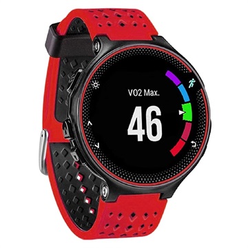 Dual-Color Garmin Forerunner 235/630/735 Silikon Sportsreim - Rød / Svart