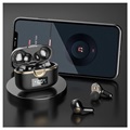 Dual-Driver TWS Øretelefoner med LED-Display T22