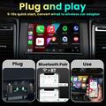 Dual-Head 2-i-1 trådløs CarPlay- og Android Auto-adapter