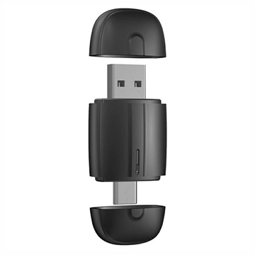 Dual-Head 2-i-1 trådløs CarPlay- og Android Auto-adapter