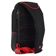 Ducati skulderveske med justerbar kryssrem - Svart / Rød