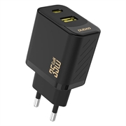 Dudao A27 MaxC 35W GaN-vegglader - svart