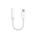 Dudao L16CPro USB-C til 3.5mm lydadapter - hvit