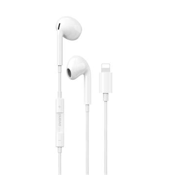 Dudao X14PROL-W1 Lightning In-ear-hodetelefoner - hvit