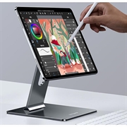 iPad Pro 11 2021/2020 Dulcii K03 Roterende magnetisk stativ - grå