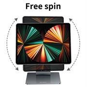 iPad Pro 11 2021/2020 Dulcii K03 Roterende magnetisk stativ - grå