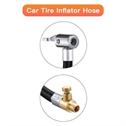 Slitesterk slitesterk dekkpumpeslange for bil, sykkel og motorsykkel - 30cm