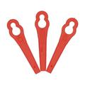 Slitesterke plastskjæreblader for gresstrimmer - 83mm, 100 stk.