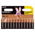 Duracell Basic LR6/AA Alkaline-batterier - 12 stk.