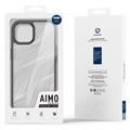 iPhone 15 Plus Dux Ducis Aimo Hybrid-deksel - Svart